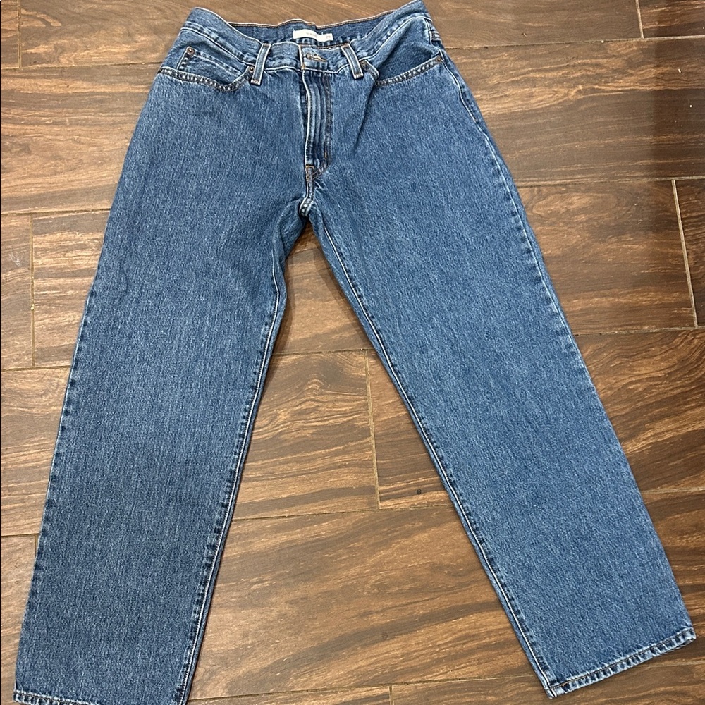 Levi's Straight Leg Blue Jeans